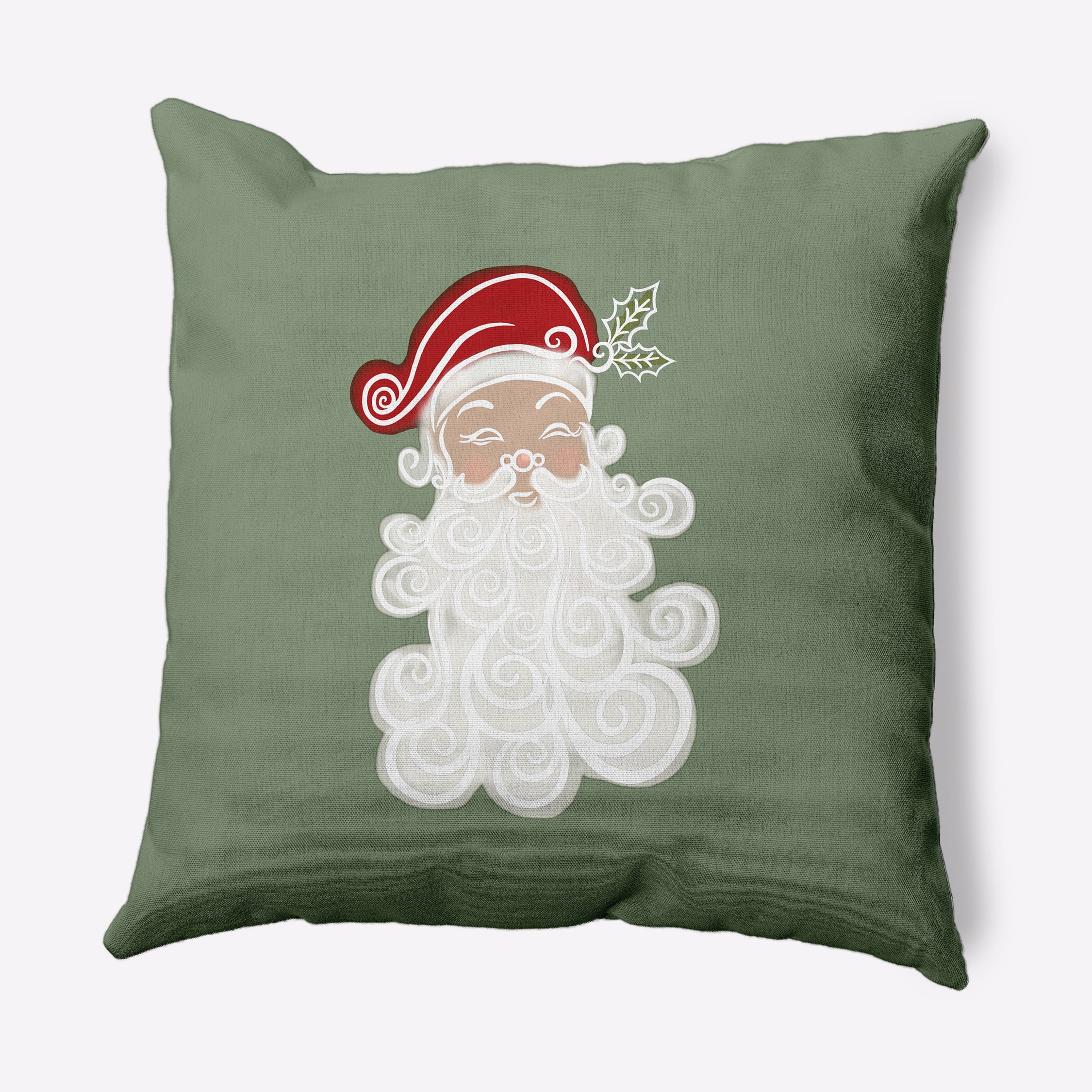 Simply Daisy 26" x 26" Believe in Santa Decorative Throw Pillow
