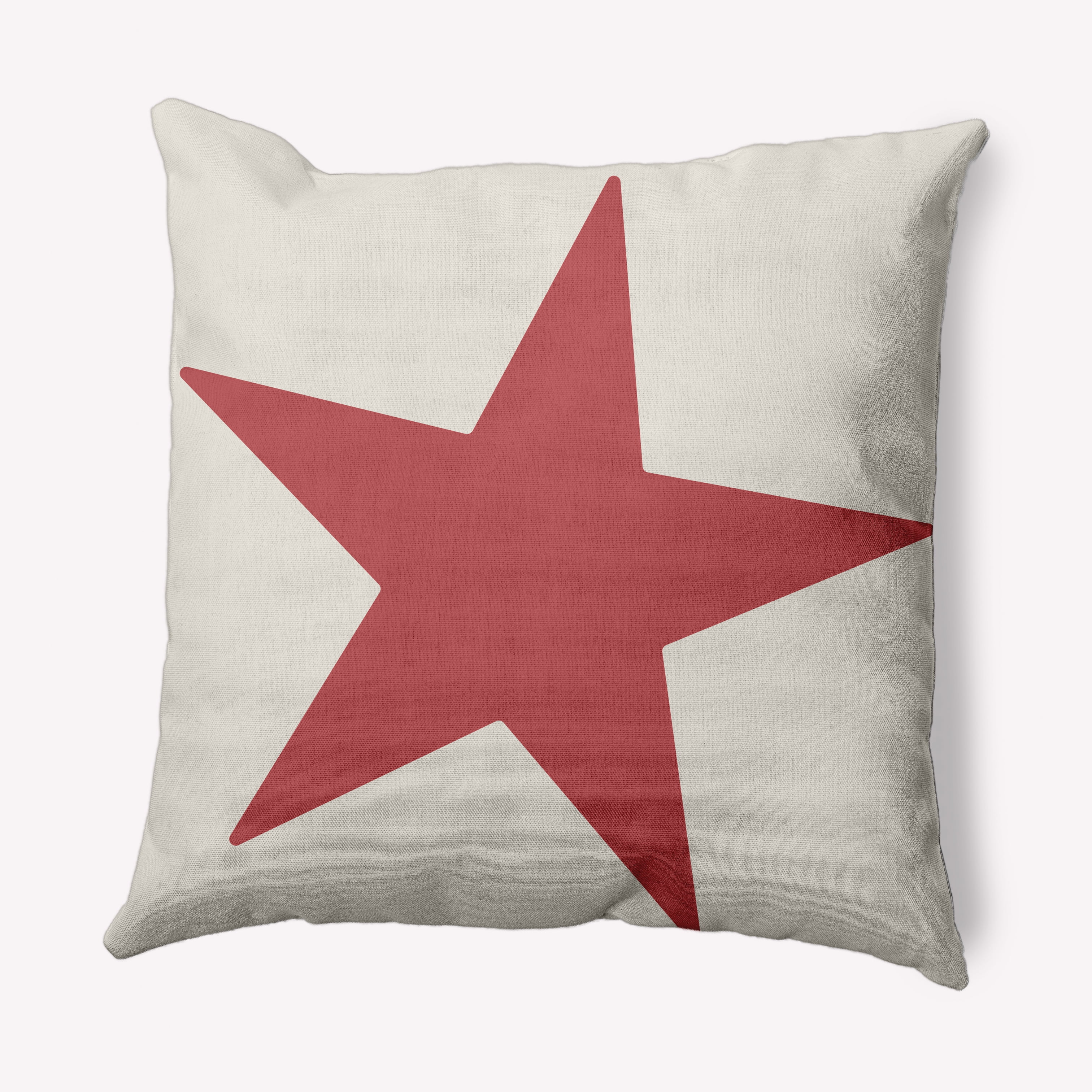 Simply Daisy 26" x 26" Big Star Nautical Decorative Indoor Pillow