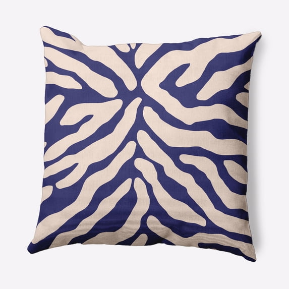 Simply Daisy 26" x 26" Contemporary Purple Polyester Throw Pillow