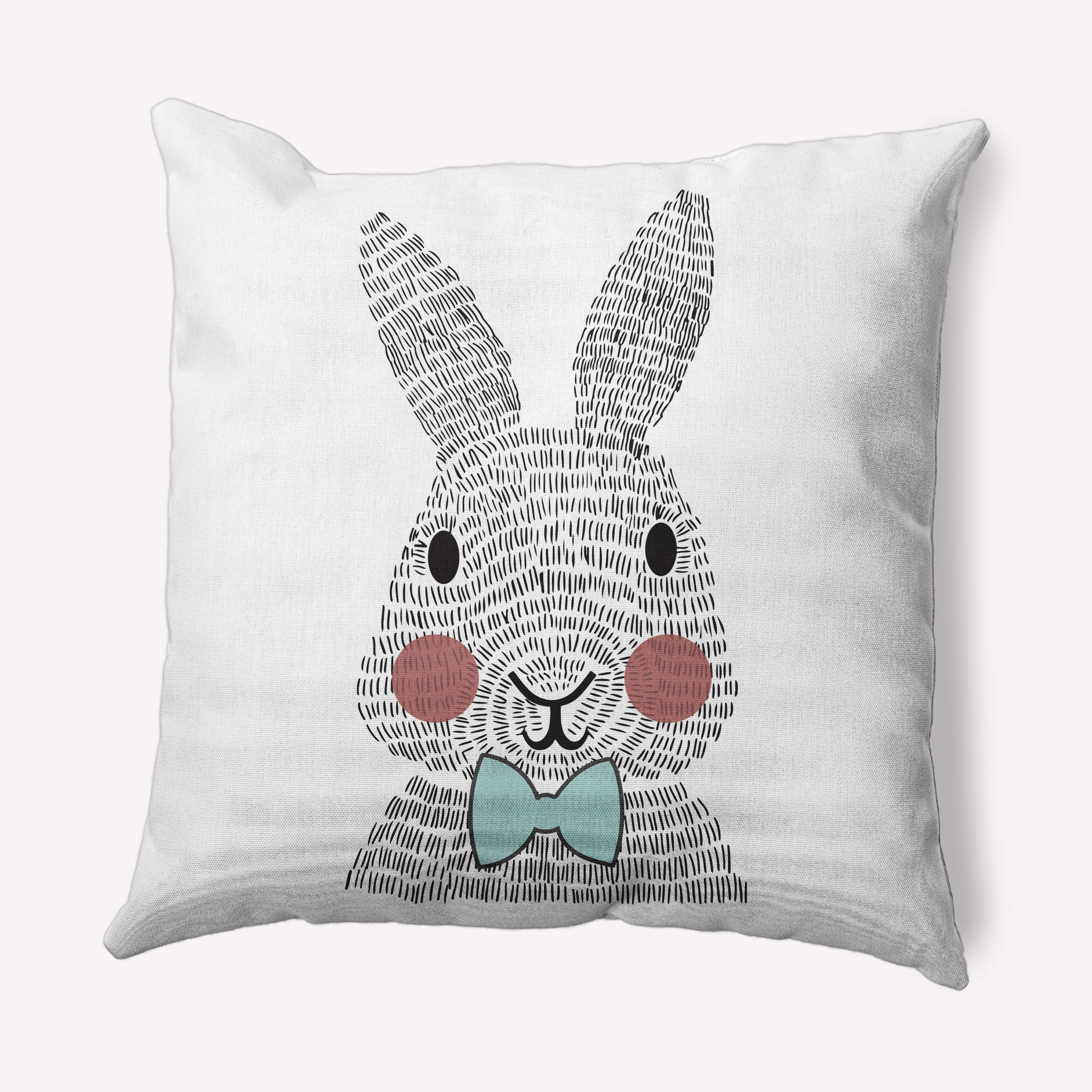 Simply Daisy 26" x 26" Easter Polyester Throw Pillow