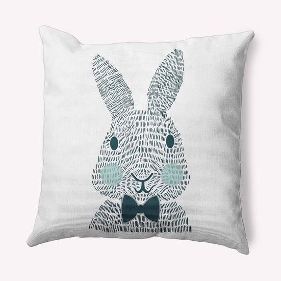 Simply Daisy 26" x 26" Easter Polyester Throw Pillow