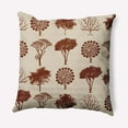 thumbnail image 1 of Simply Daisy 26" x 26" Field of Trees Decorative Throw Pillow, Oak, 1 of 4