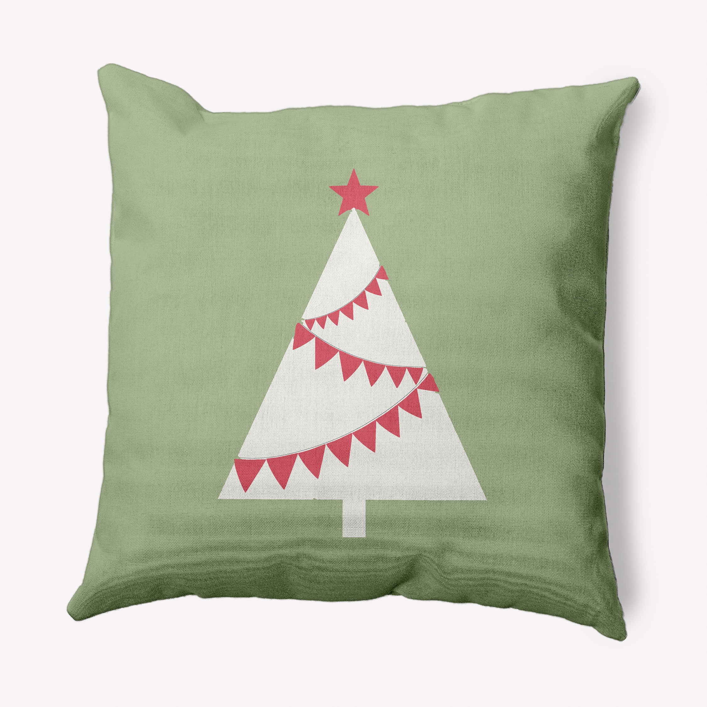 Simply Daisy 26" x 26" Garland Tree Decorative Throw Pillow