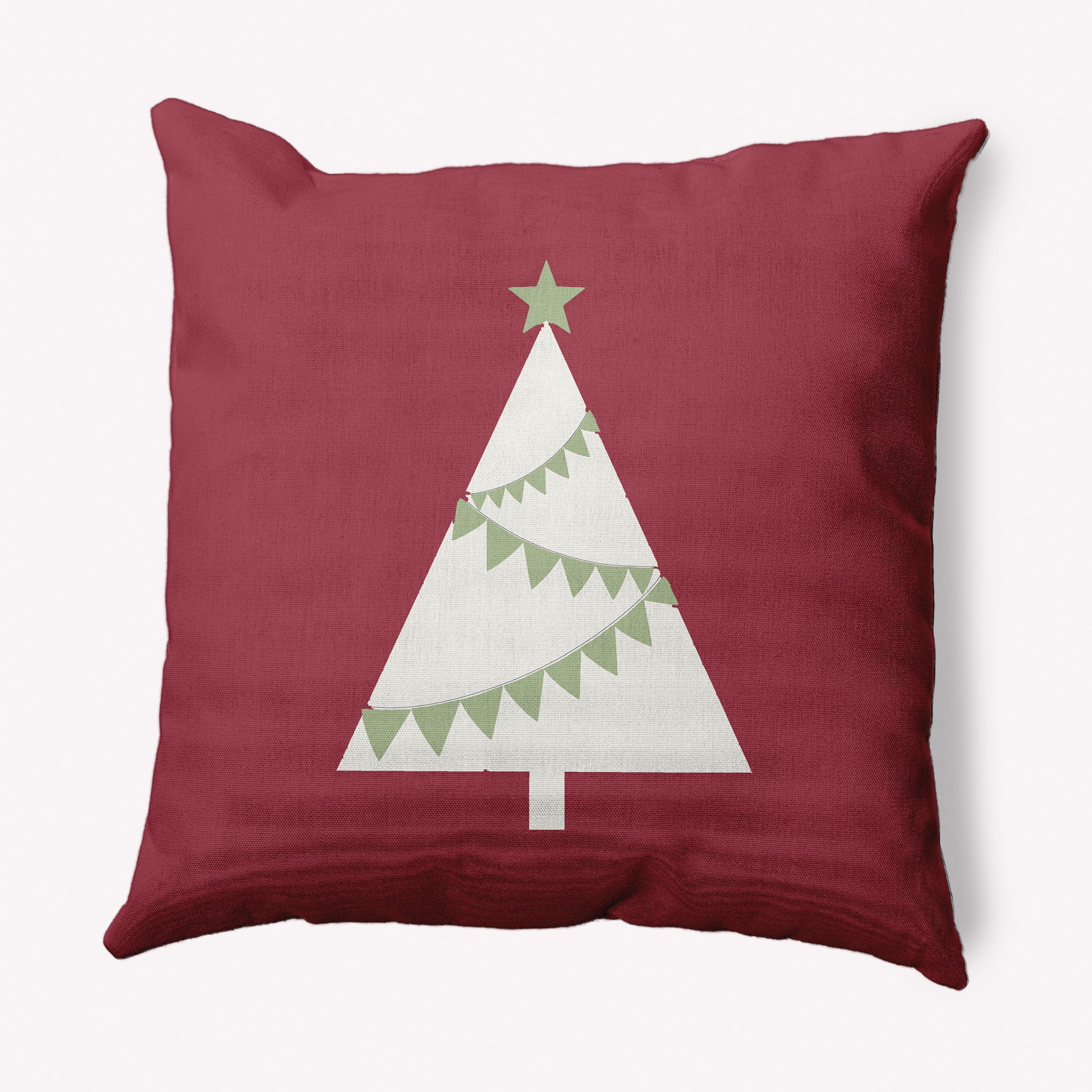 Simply Daisy 26" x 26" Garland Tree Decorative Throw Pillow