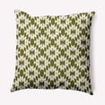 thumbnail image 1 of Simply Daisy 26" x 26" Geo Craze Decorative Throw Pillow, Olive, 1 of 4