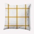 thumbnail image 1 of Simply Daisy 26" x 26" Geometric Decorative Throw Pillow, Autumn Gold, 1 of 4