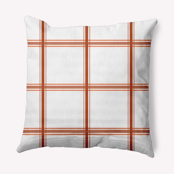 Simply Daisy 26" x 26" Geometric Decorative Throw Pillow, Sienna