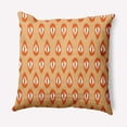thumbnail image 1 of Simply Daisy 26" x 26" Ikat Tears Decorative Throw Pillow, Dusty Orange, 1 of 4