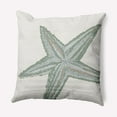 thumbnail image 1 of Simply Daisy 26" x 26" Large Starfish Nautical Decorative Indoor Pillow, 1 of 3