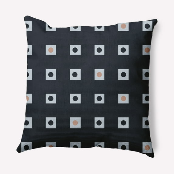 Simply Daisy 26" x 26" Li'l Boxes Nautical Decorative Indoor Pillow