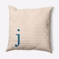 thumbnail image 1 of Simply Daisy 26" x 26" Modern Monogram Decorative Throw Pillow, Autumn Blue, 1 of 3