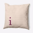 thumbnail image 1 of Simply Daisy 26" x 26" Modern Monogram Decorative Throw Pillow, Dusty Rose, 1 of 3