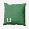 thumbnail image 1 of Simply Daisy 26" x 26" Modern Monogram Decorative Throw Pillow, Sage, 1 of 3
