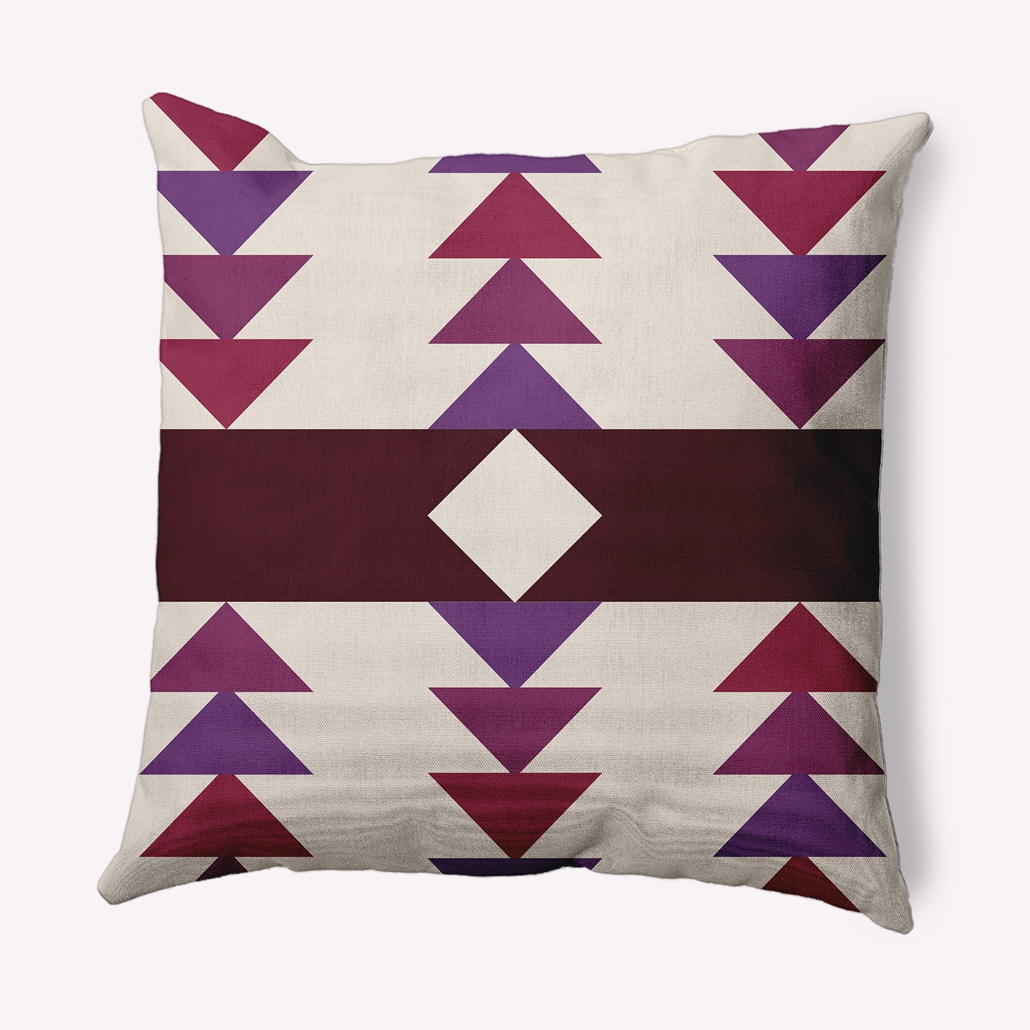 Simply Daisy 26" x 26" Sagebrush Decorative Throw Pillow, Amethyst