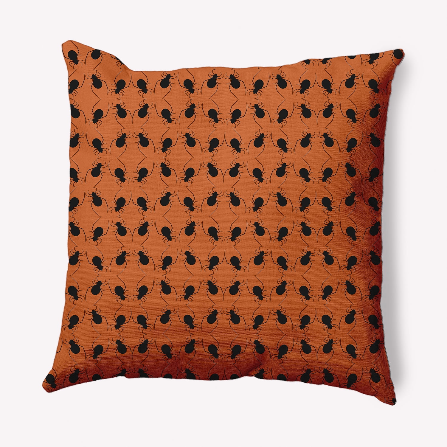 Simply Daisy 26" x 26" Spider Cluster Decorative Throw Pillow, Dusty Orange
