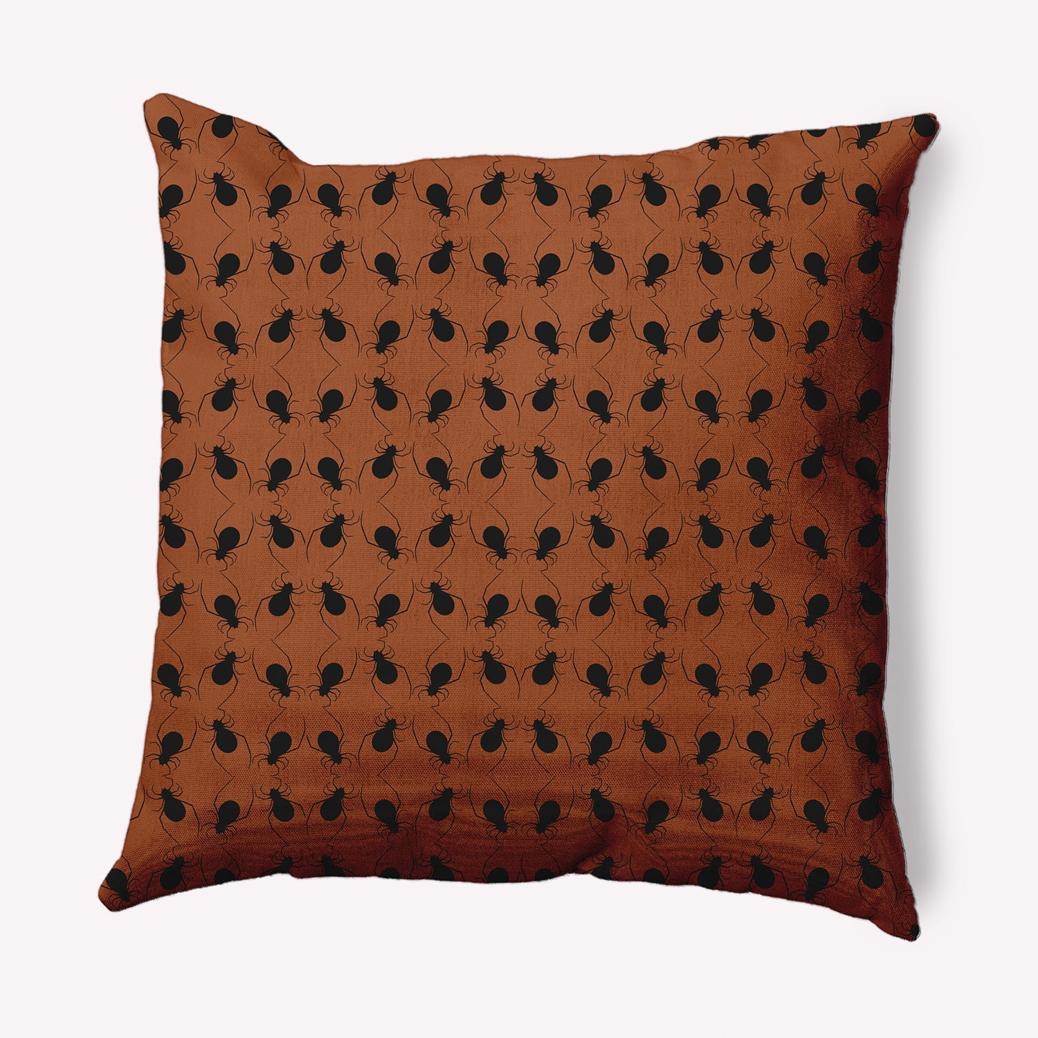 Simply Daisy 26" x 26" Spider Cluster Decorative Throw Pillow, Sienna