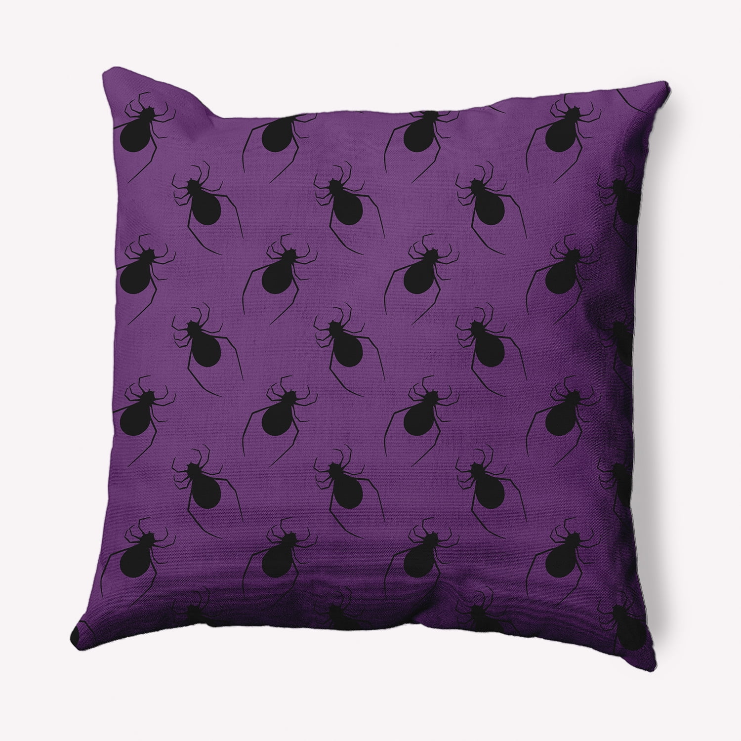 Simply Daisy 26" x 26" Spider Pattern Decorative Throw Pillow, Amethyst