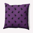 thumbnail image 1 of Simply Daisy 26" x 26" Spider Pattern Decorative Throw Pillow, Amethyst, 1 of 3