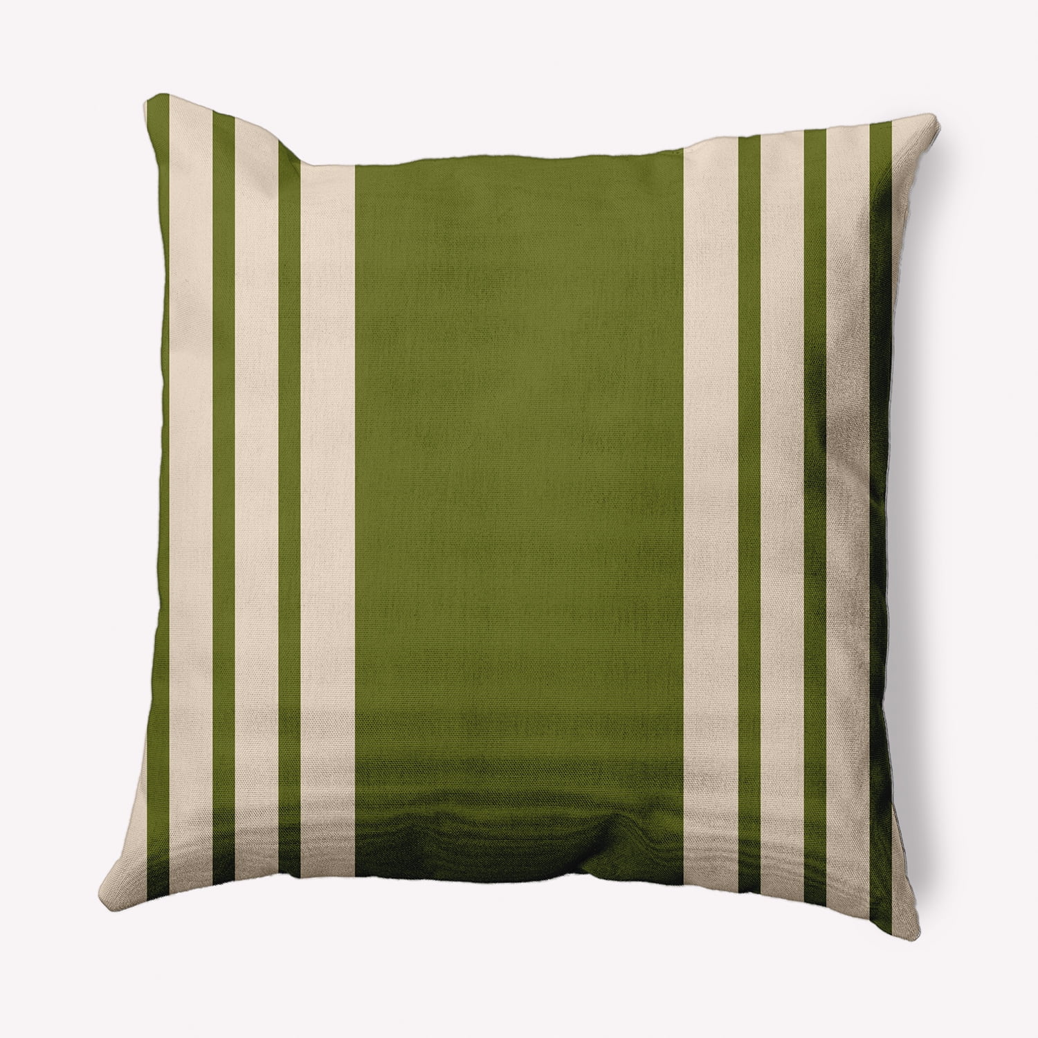 Simply Daisy 26" x 26" Stripe Decorative Throw Pillow, Olive