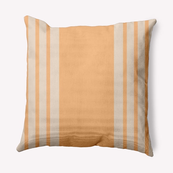 Simply Daisy 26" x 26" Stripe Decorative Throw Pillow, Pale Gold