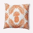 thumbnail image 1 of Simply Daisy 26" x 26" Tropical Orange Polyester Throw Pillow, 1 of 3