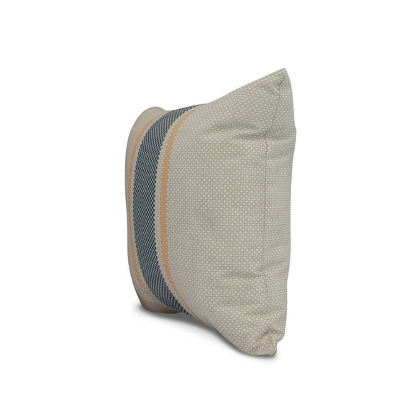 Simply Daisy, 26 x 26 inch,Grain Sack Decorative Pillow,Yellow