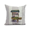 thumbnail image 1 of Simply Daisy, 26 x 26 inch,Veggie Cart Decorative Pillow,Light Purple, 1 of 2