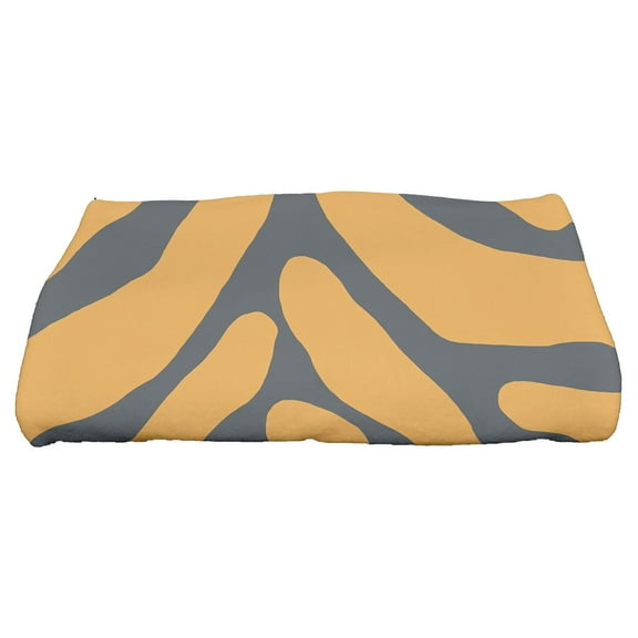 Simply Daisy 28" x 58" Animal Stripe Geometric Print Bath Towel