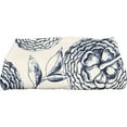 thumbnail image 1 of Simply Daisy 28" x 58" Antique Flowers Floral Print Bath Towel, 1 of 1