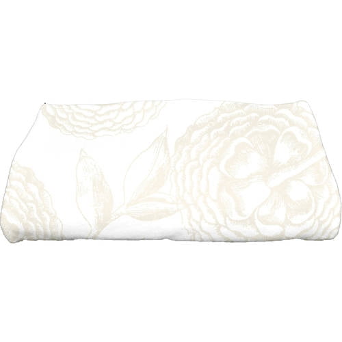 Simply Daisy 28" x 58" Antique Flowers Floral Print Bath Towel
