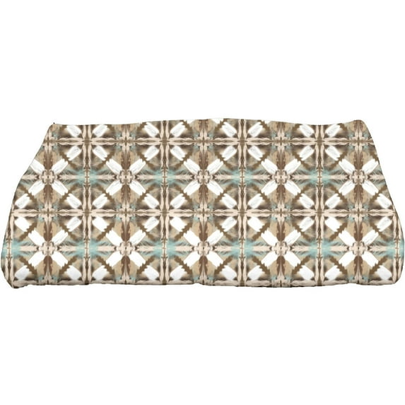 Simply Daisy 28" x 58" Beach Tile Geometric Print Bath Towel