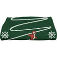 thumbnail image 1 of Simply Daisy 28" x 58" Holiday Anchor Geometric Print Bath Towel, 1 of 2