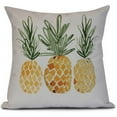 thumbnail image 1 of Simply Daisy, 3 Pineapples, Geometric Print Pillow, 1 of 2