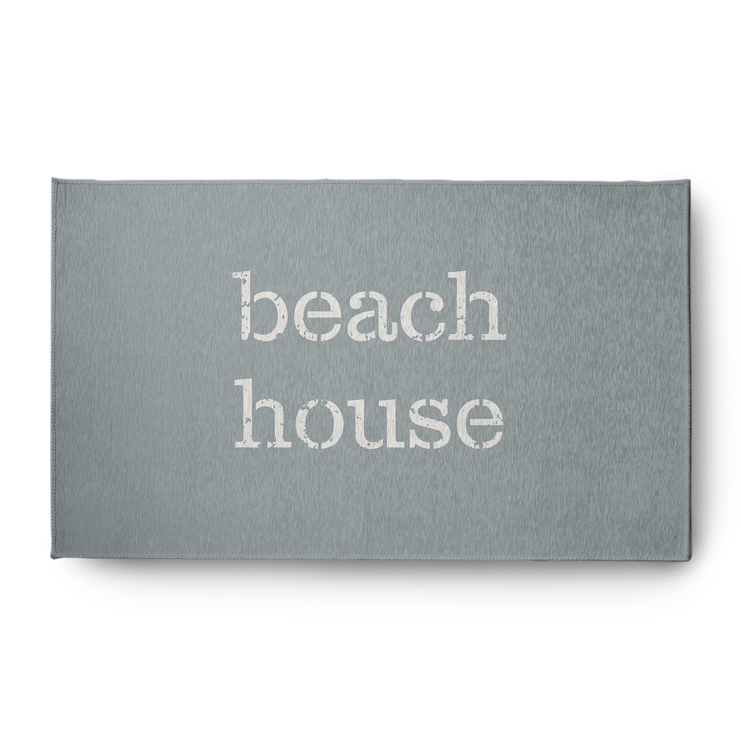 Simply Daisy 3' x 5' Beach House Nautical Chenille Rug, Pretty Grey