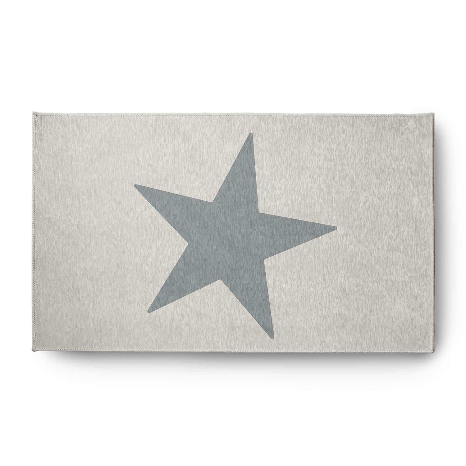 Simply Daisy 3' x 5' Big Star Chenille Rug, Dusty Smoke