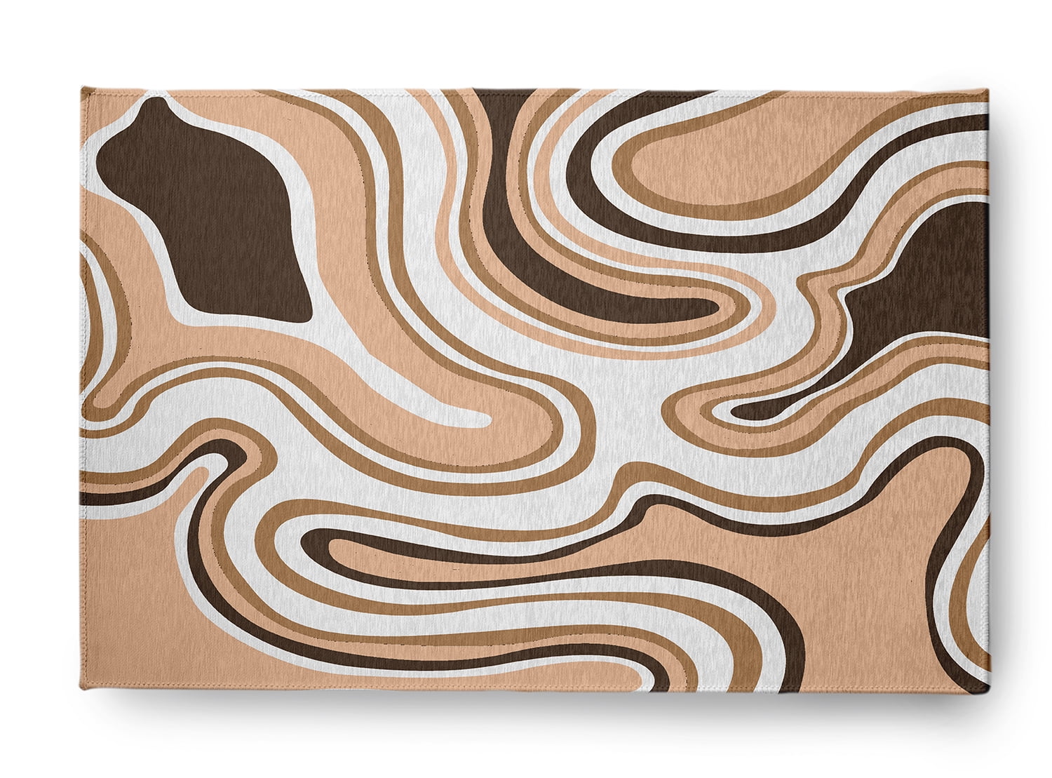 Simply Daisy 3' x 5' Brown Agate Indoor/outdoor Rug