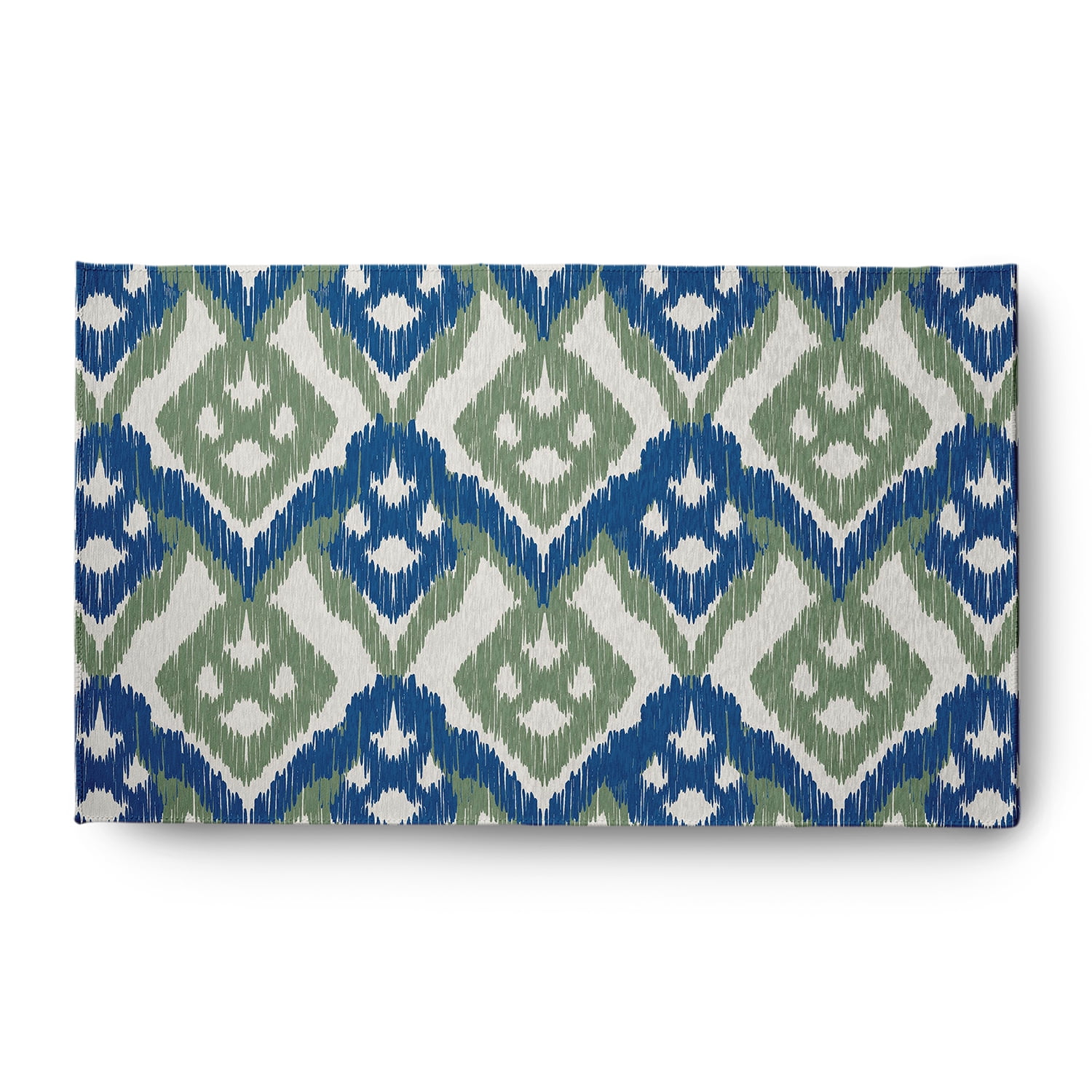 Simply Daisy 3' x 5' Dark Cobalt Blue Hipster Spring Chenille Rug