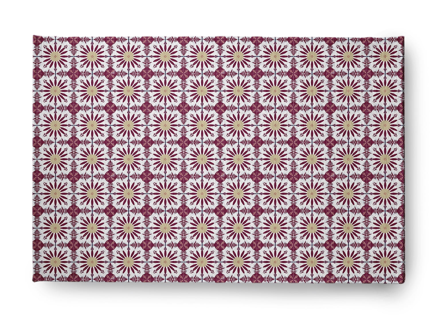 Simply Daisy 3' x 5' Dark Pink Chaney Indoor/outdoor Rug