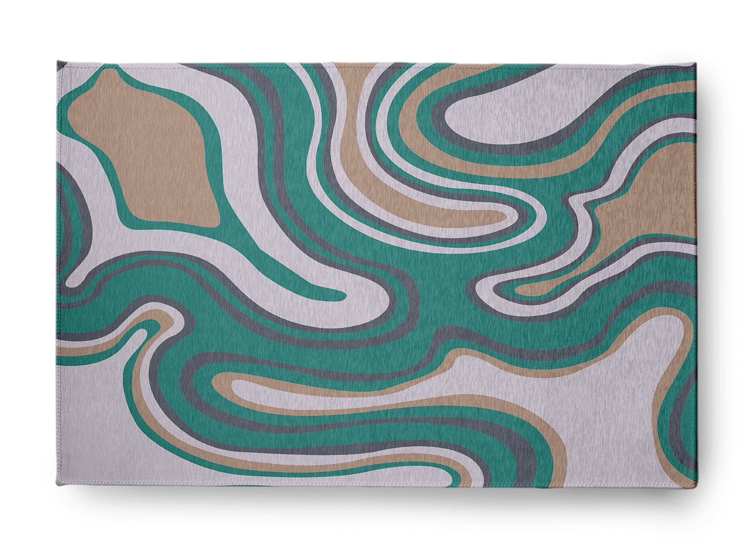 Simply Daisy 3' x 5' Desert Turquoise Agate Indoor/outdoor Rug