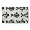 thumbnail image 1 of Simply Daisy 3' x 5' Fish Tales Nautical Chenille Rug, Shark Blue, 1 of 4