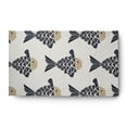 thumbnail image 1 of Simply Daisy 3' x 5' Fish Tales Nautical Chenille Rug, Taupe, 1 of 4