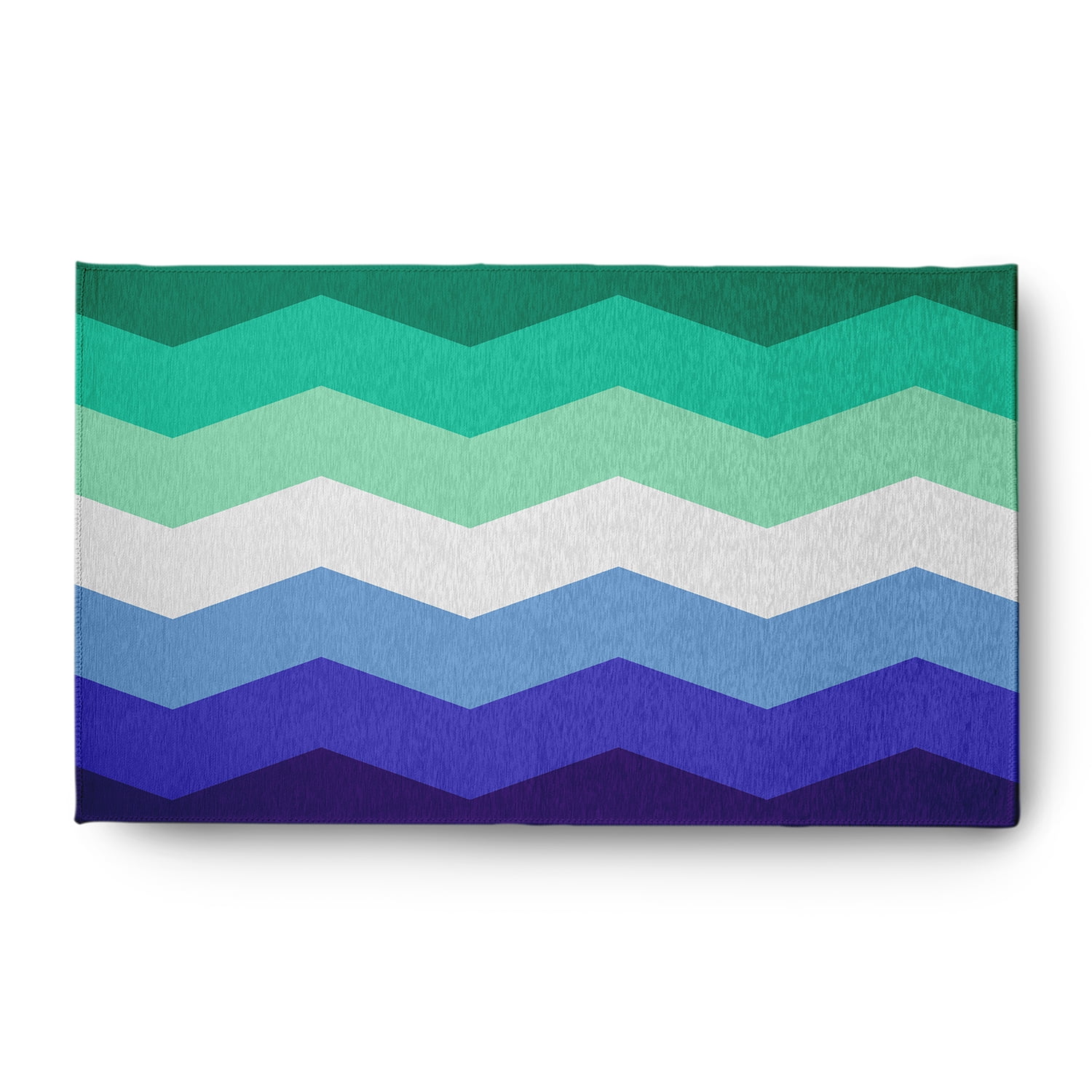 Simply Daisy 3' x 5' Gay Chevron Gay Chevron Chenille Indoor/Outdoor Rug