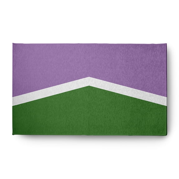Simply Daisy 3' x 5' Genderqueer Chevron Chenille Rug