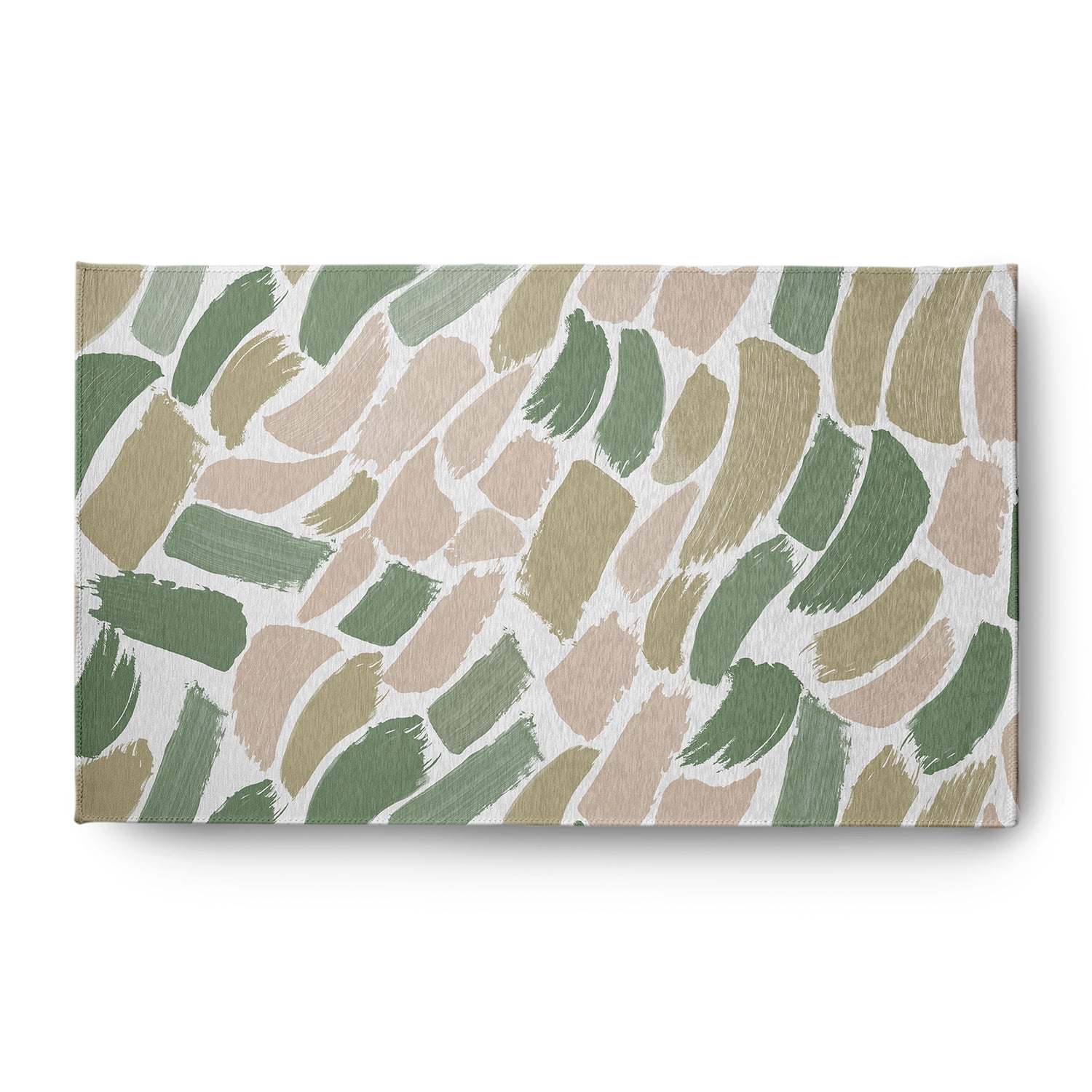 Simply Daisy 3' x 5' Green Wenstry Chenille Rug