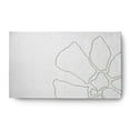 thumbnail image 1 of Simply Daisy 3' x 5' Green/White Petal Lines Spring Chenille Indoor/Outdoor Rug, 1 of 4