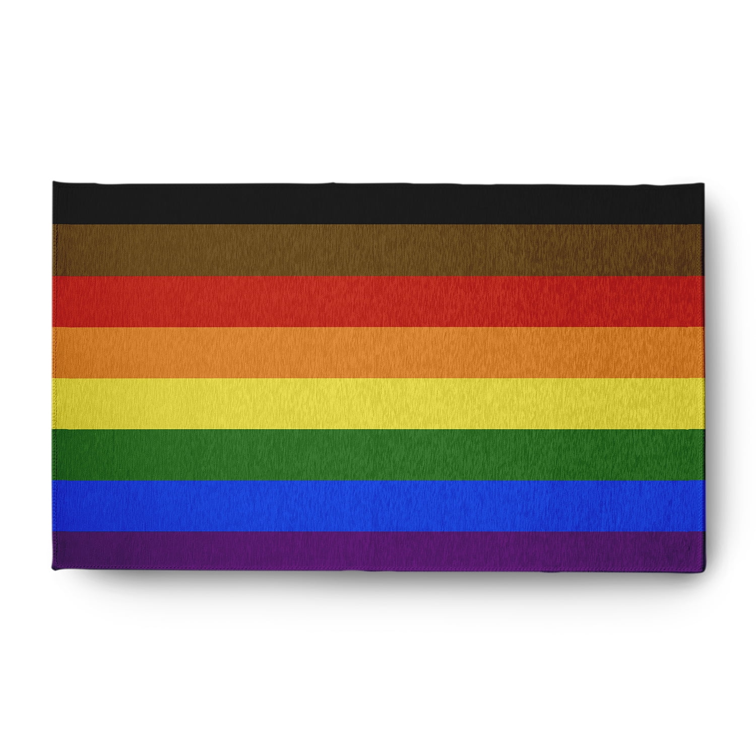 Simply Daisy 3' x 5' Inclusive Pride Inclusive Pride Chenille Indoor/Outdoor Rug