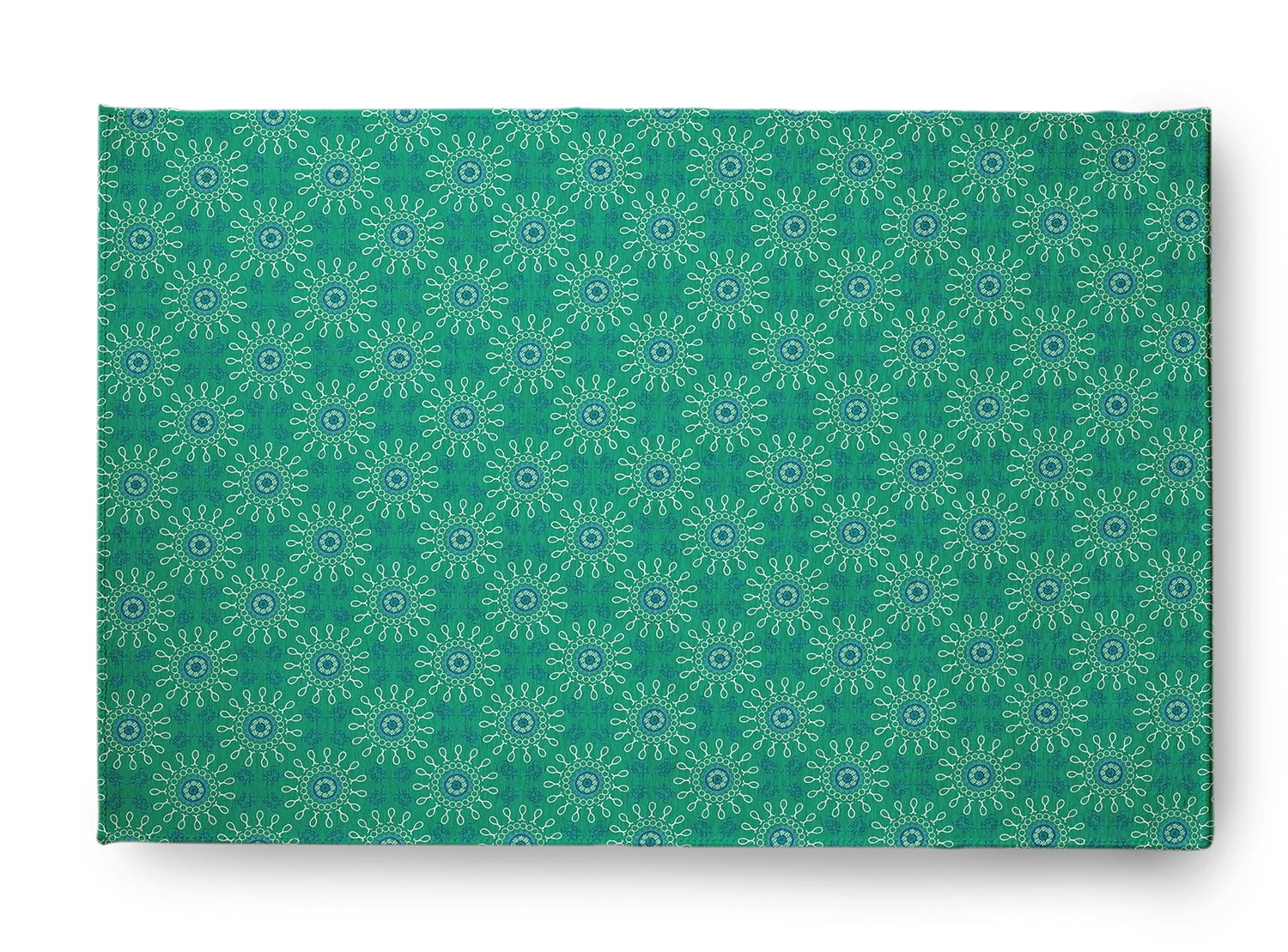 Simply Daisy 3' x 5' Kelly Green Sun Tile Rug