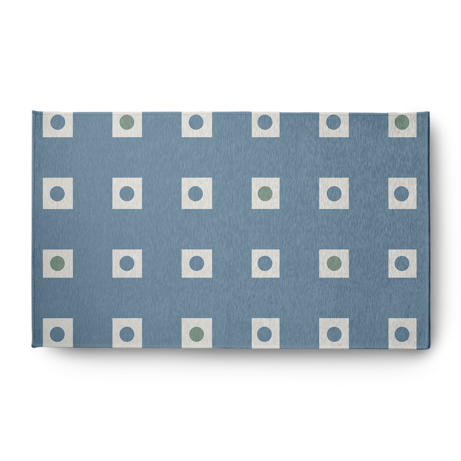 Simply Daisy 3' x 5' Li'l Boxes Chenille Rug, Dusty Smoke
