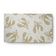 thumbnail image 1 of Simply Daisy 3' x 5' Lobster Fest Nautical Chenille Rug, Taupe, 1 of 4