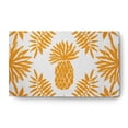 thumbnail image 1 of Simply Daisy 3' x 5' Mango Pineapple Leaves Spring Chenille Indoor/Outdoor Rug, 1 of 4